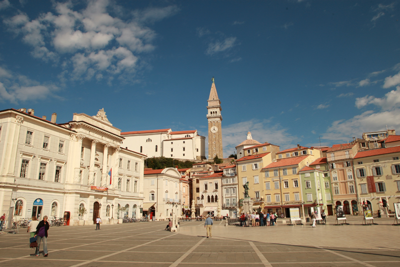 Piran's Central square